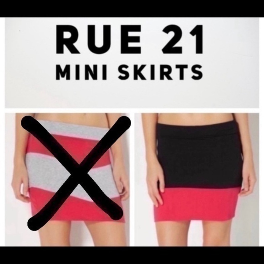 NWT. RUE21 Women’s Mini Skirt